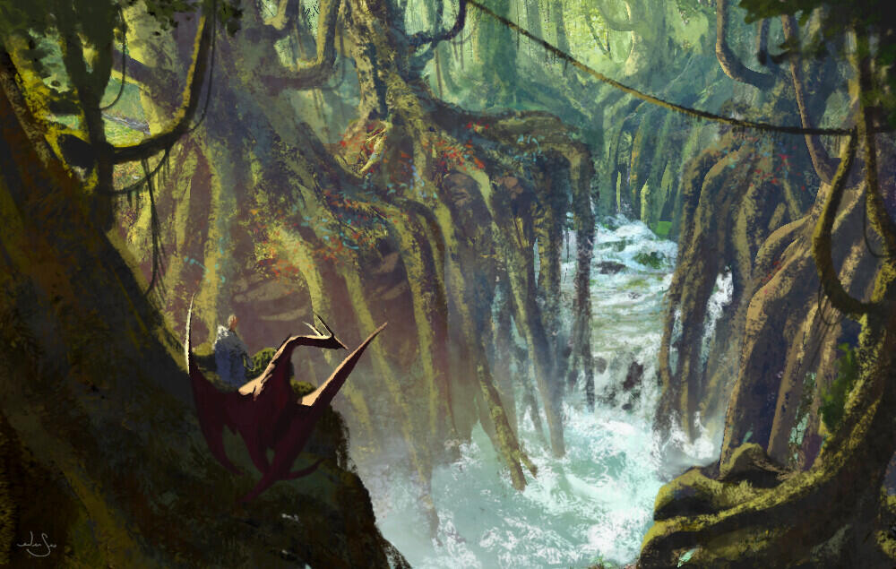 Speed Painting: Mangrove Forest