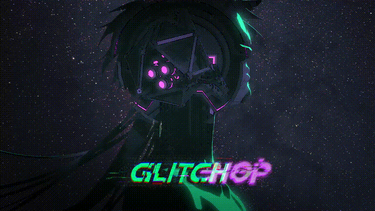 GlitchHop: Final animated Title Screen
