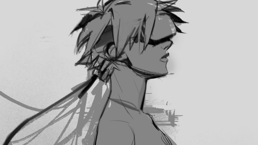 GlitchHop: Main screen sketch
